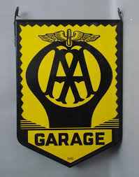 Click the image for more info AA GARAGE SIGN AA