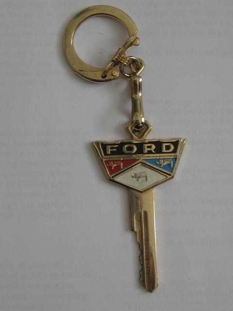 Click the image for more info 1960'S LES LESTON FORD KEYRING 1960'S