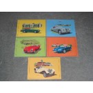 Click the image for more info 5 JAGUAR GREETINGS CARDS 5