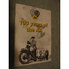 Click the image for more info 100 YEARS OF THE AA BOOKLET 100