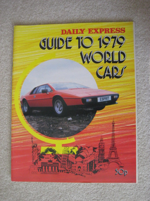 Click the image for more info 1979 DAILY EXPRESS GUIDE WORLD CARS 1979