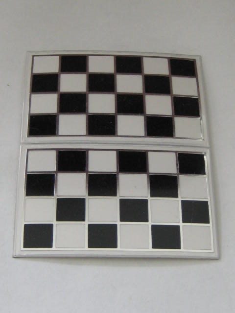Click the image for more info CHEQUERED FLAG BADGES CHEQUERED