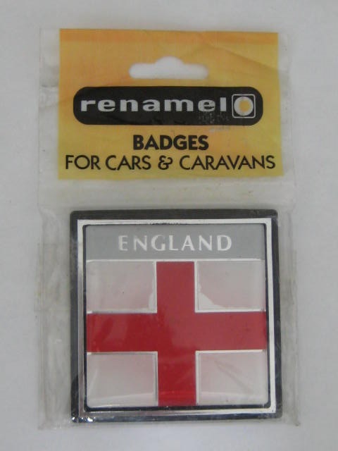Click the image for more info ENGLAND CAR BADGE ENGLAND