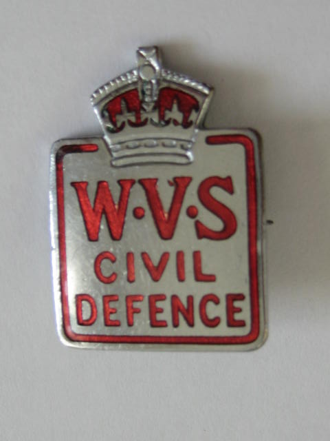 Click the image for more info W.V.S CIVIL DEFENCE PIN BADGE W.V.S