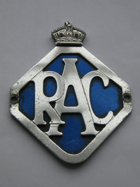 Click the image for more info RAC BADGE 1946 - 1954 RAC