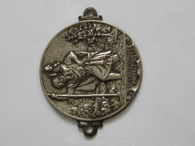 Click the image for more info ST. CHRISTOPHER DASHBOARD PLAQUE ST.