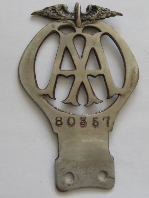 Click the image for more info AA BADGE 1911 - LATE 1920'S AA