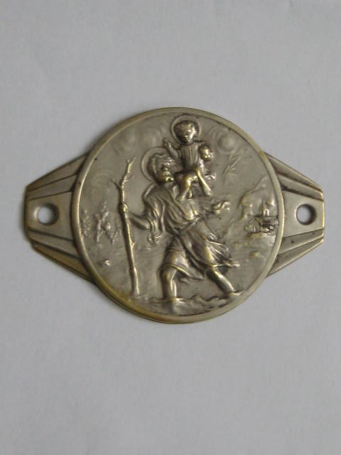Click the image for more info ST CHRISTOPHER DASHBOARD PLAQUE ST