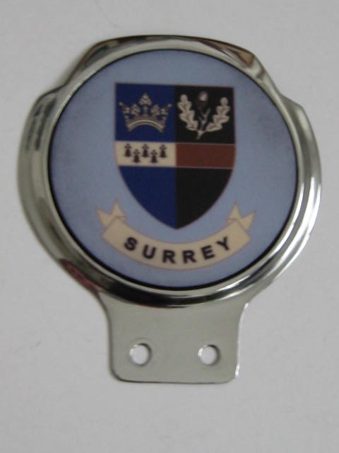 Click the image for more info SURREY CAR BADGE SURREY