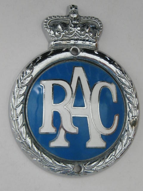 Click the image for more info RAC ASSOCIATE ENAMEL BADGE 1960 - 1973 RAC