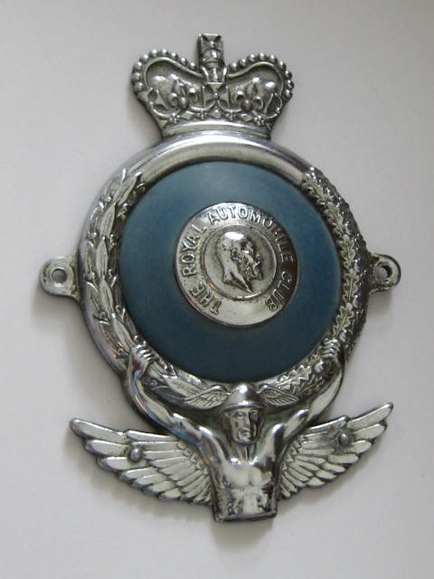 Click the image for more info RAC FULL MEMBERS CAR GRILLE BADGE 1953 - 1961 RAC