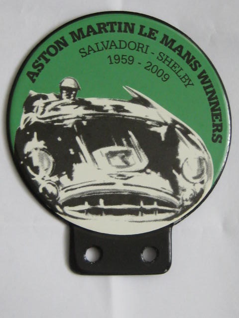 Click the image for more info ASTON MARTIN LE MANS WINNERS CAR BADGE ASTON