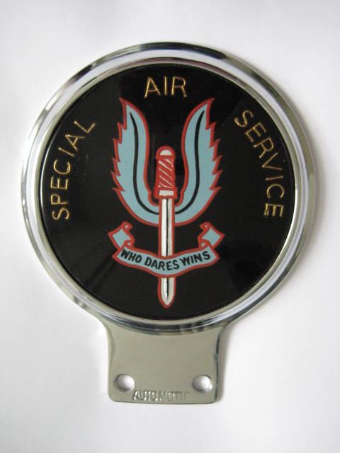 Click the image for more info SAS ( SPECIAL AIR SERVICES ) CAR BADGE SAS