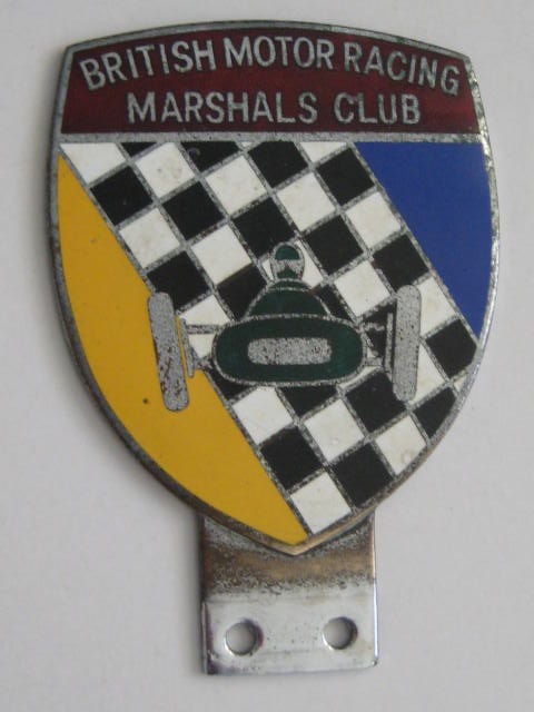 Click the image for more info BRITISH MOTOR RACING MARSHALS CLUB BADGE BRITISH