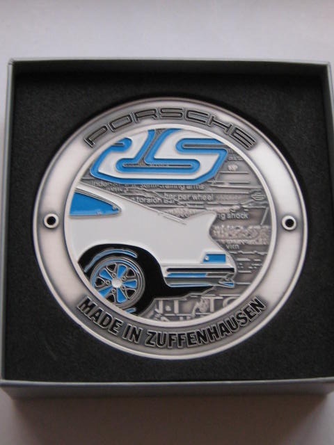 Click the image for more info PORSHE RS CAR BADGE PORSHE