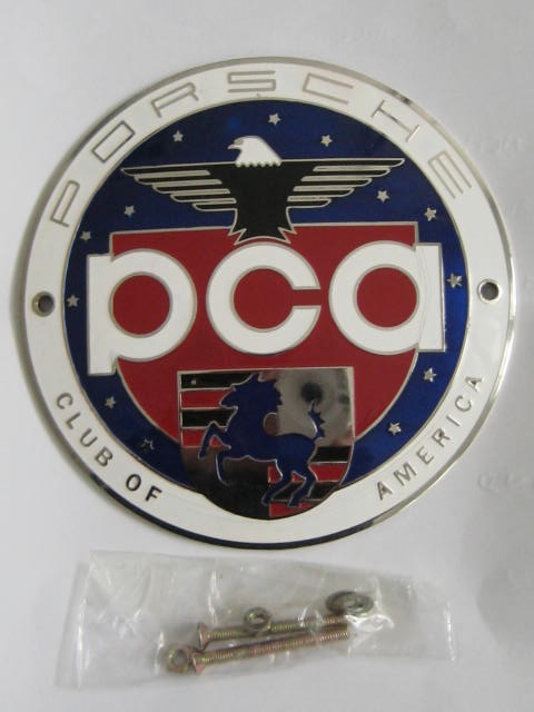 Click the image for more info PORCHE CLUB OF AMERICA CAR BADGE PORCHE