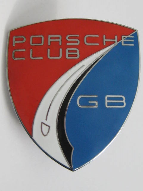 Click the image for more info PORSCHE CLUB GB GRILLE BADGE PORSCHE