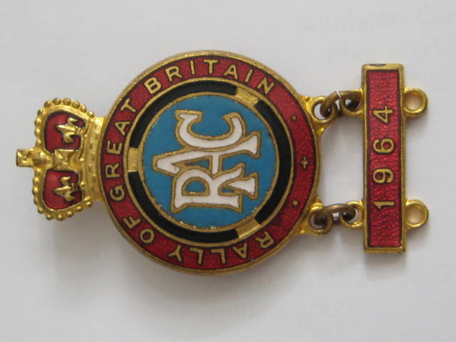 Click the image for more info RAC RALLY OF GREAT BRITAIN COMPETITOR'S BADGE RAC