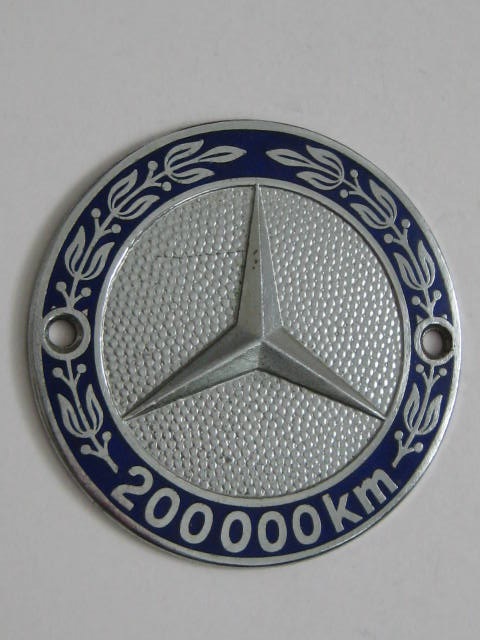 Click the image for more info MERCEDES HIGH MILEAGE 200,000 KM AWARD MERCEDES