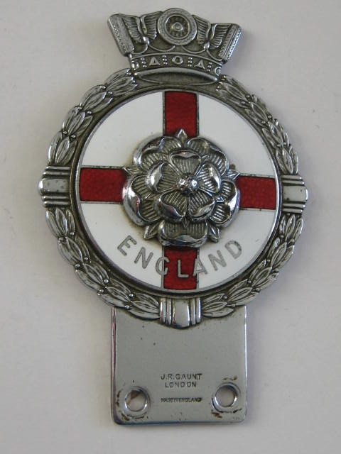 Click the image for more info ENGLAND CAR BADGE ENGLAND