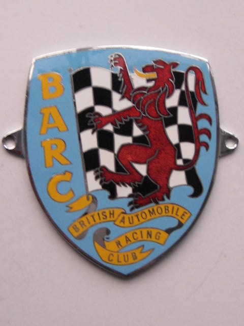 Click the image for more info BRITISH AUTOMOBILE RACING CLUB GRILLE BADGE BRITISH