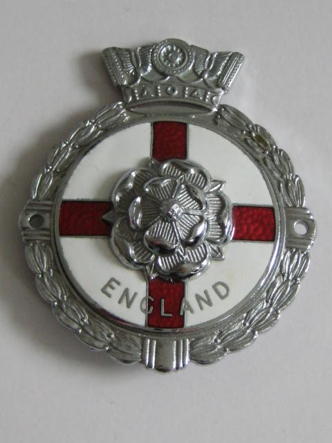 Click the image for more info ENGLAND GRILLE BADGE ENGLAND