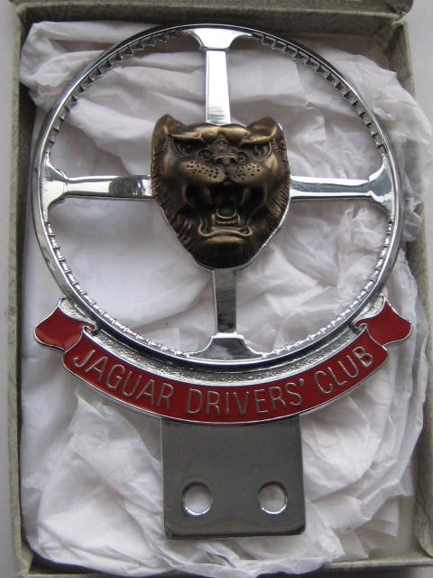 Click the image for more info JAGUAR DRIVERS CLUB CAR BADGE JAGUAR