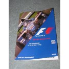 Click the image for more info 1996 BRITISH GRAND PRIX PROGRAMME 1996
