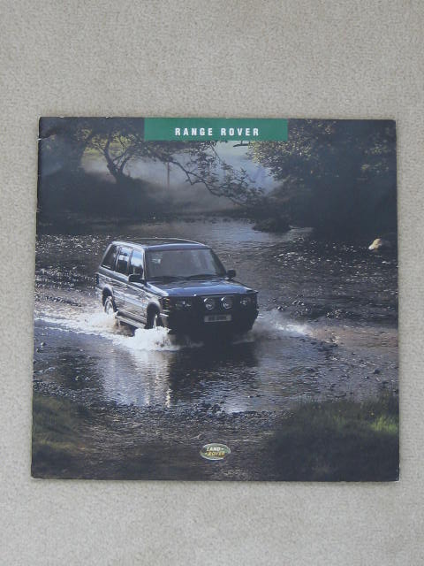 Click the image for more info RANGE ROVER ACCESSORIES BROCHURE RANGE