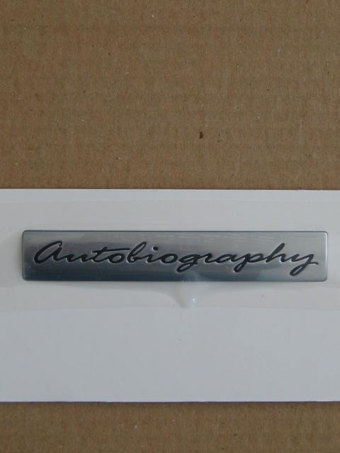 Click the image for more info RANGE ROVER AUTOBIOGRAPHY BADGE RANGE