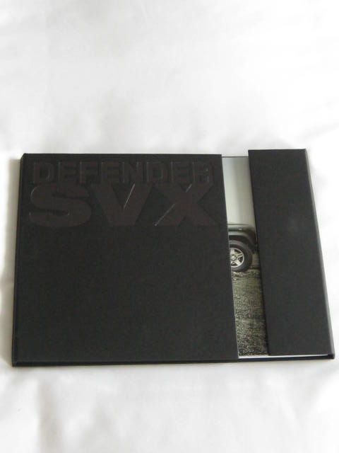 Click the image for more info LAND ROVER DEFENDER SVX BROCHURE LAND