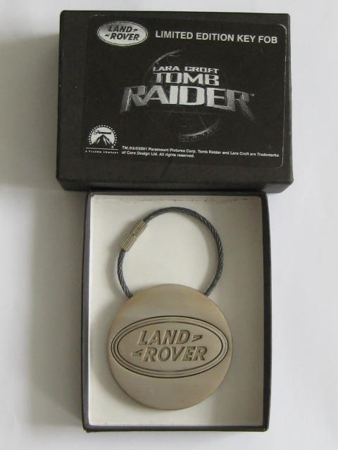Click the image for more info LAND ROVER TOMB RAIDER KEYRING LAND