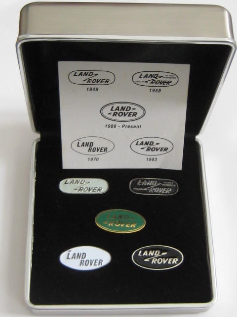 Click the image for more info LAND ROVER 40TH ANNIVERSARY PIN BADGE SET LAND