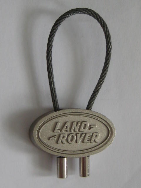 Click the image for more info LAND ROVER ROPE KEYRING LAND