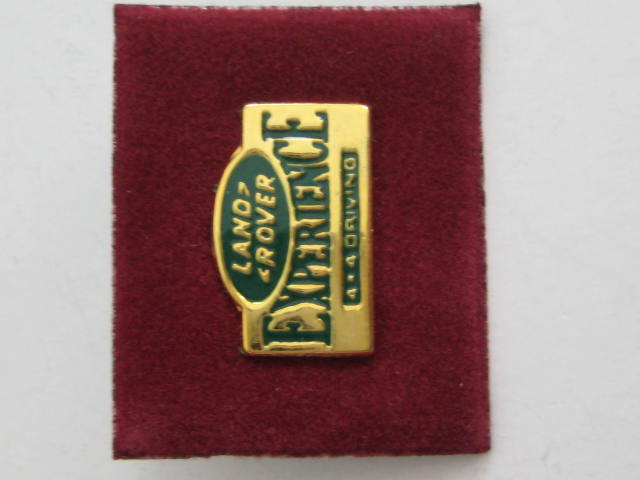 Click the image for more info LAND ROVER EXPERIENCE PIN BADGE LAND