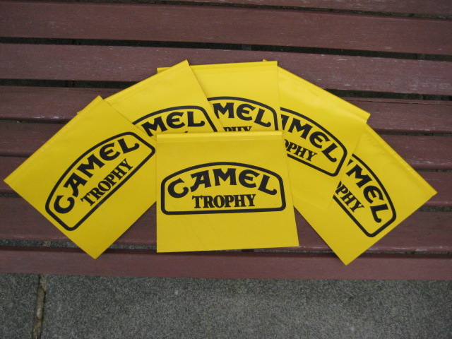 Click the image for more info CAMEL TROPHY BUNTING CAMEL