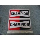 Click here for a larger image for 2 CHAMPION STICKERS 2